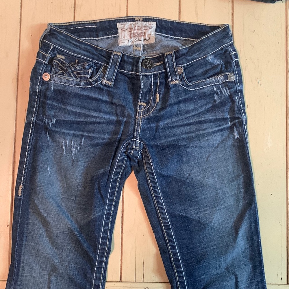 Size 24 R Big Star Liv Slim boot cut jeans